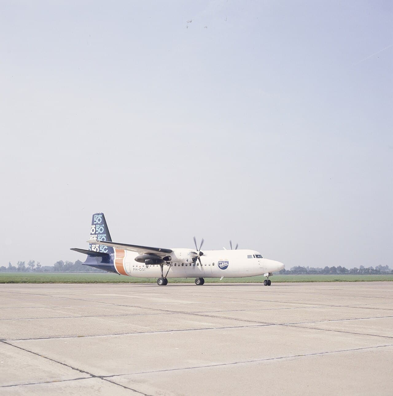 Fokker 50 twin-turboprop